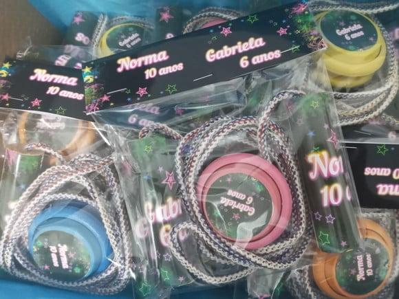 Kit Corda Personalizada e Ioio Neon