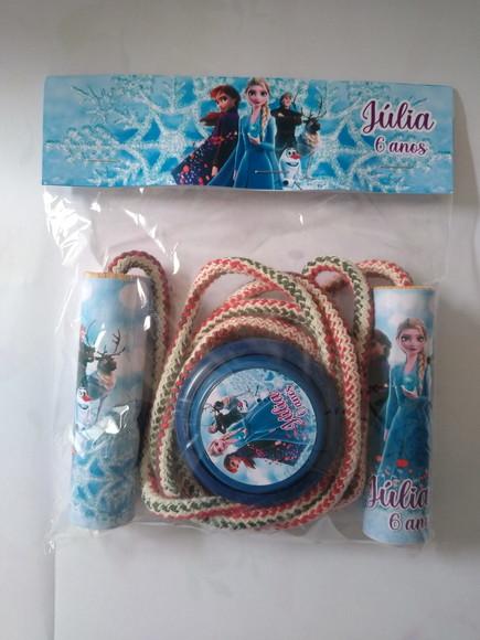 Kit Corda Personalizada e Ioio Frozen