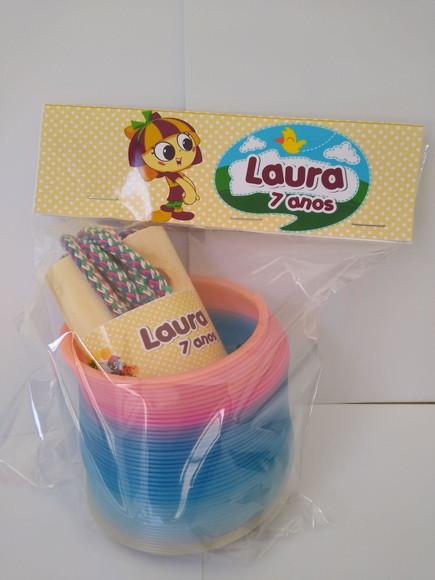 Kit Mola e Corda de Pular Sítio do Pica Pau Amarelo