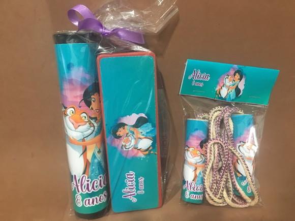 Kit Pega Vareta Dominó e Corda Personalizada Jasmine