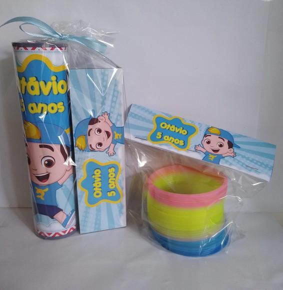 Kit Pega Vareta Dominó e Mola Personalizada Lucas Neto