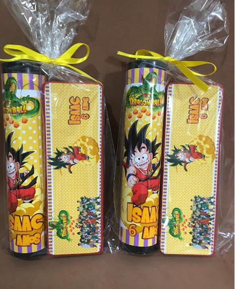 Kit Pega Vareta e Domino Dragon Ball