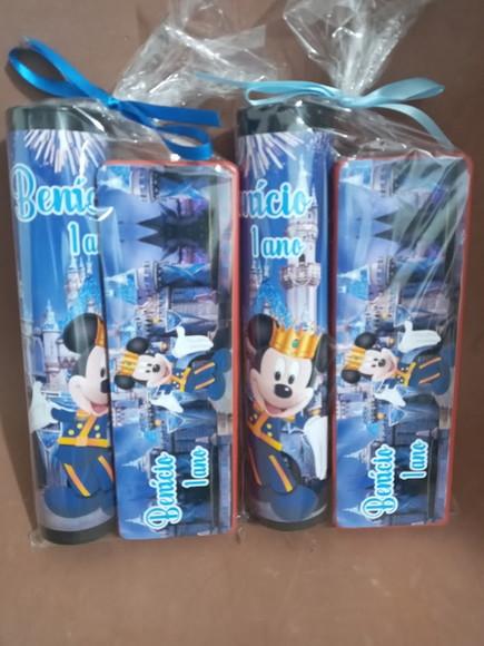 Kit Pega Vareta e Domino Mickey Realeza
