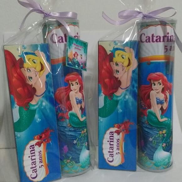Kit Pega Vareta e Domino Pequena Sereia