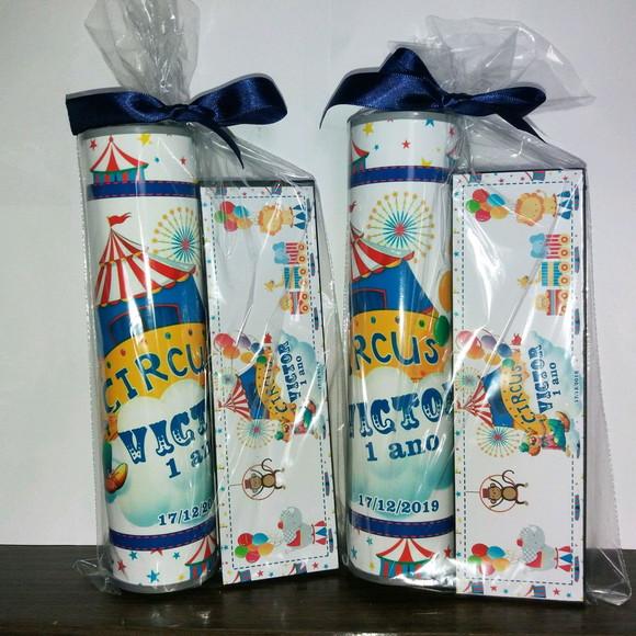 Kit Pega Vareta e Domino Personalizado Circo