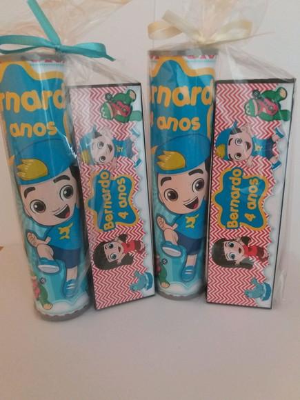 Kit Pega Vareta e Domino Personalizado Lucas Neto