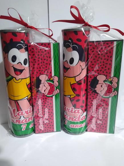 Kit Pega Vareta e Domino Personalizado Magali