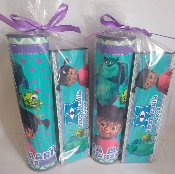 Kit Pega Vareta e Domino Personalizado Monstros Sa