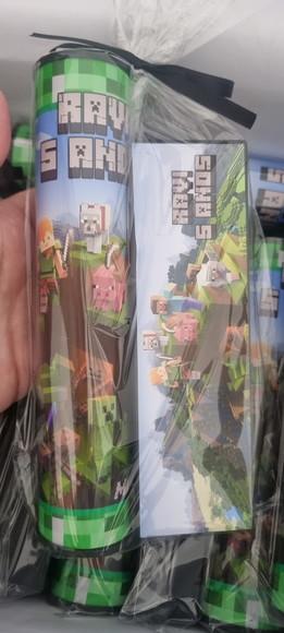Kit Pega Vareta e Domino Personalizado Minecraft