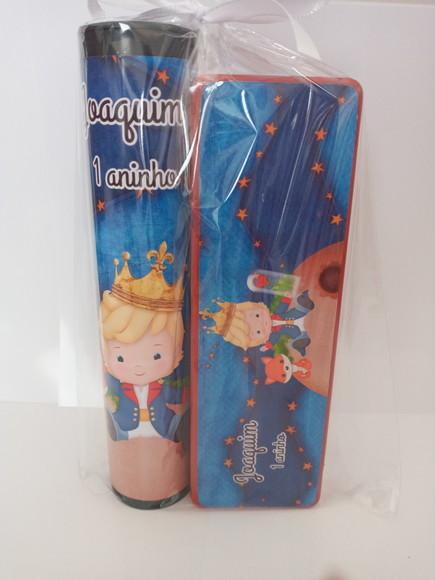 Kit Pega Vareta e Domino Personalizado o Pequeno Principe