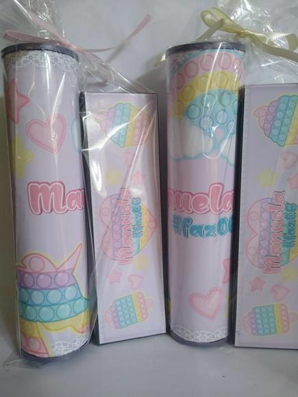 Kit Pega Vareta e Domino Personalizado Pop It