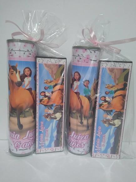 Kit Pega Vareta e Domino Personalizado Spirit