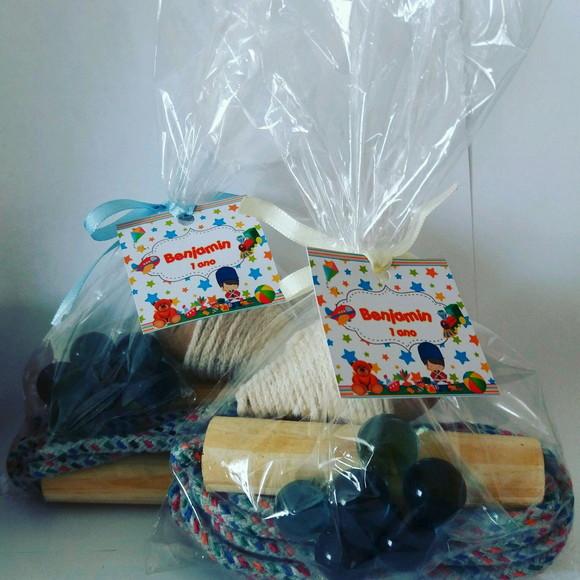 Kit Pião Corda e Bolinha de Gude Brinquedos Antigos