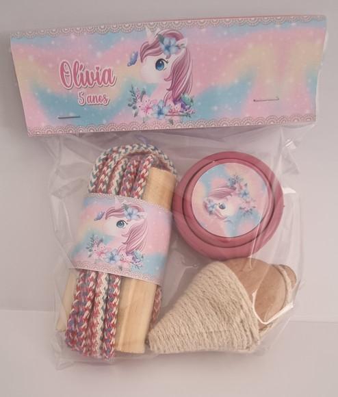 Kit Pião, Corda, Ioiô Unicornio
