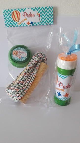 Kit Pula Corda, Ioiô e Bolinha de Sabão