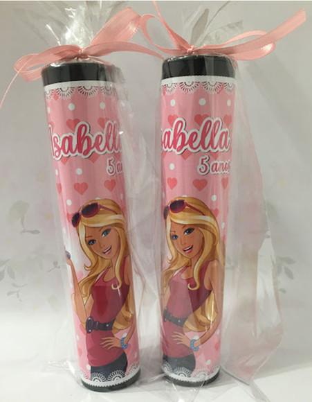 Pega Vareta Personalizada Barbie