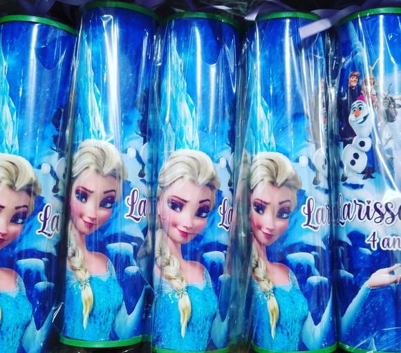 Pega Vareta Personalizada Frozen Elsa