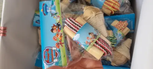 Kit pião e corda Patrulha Canina