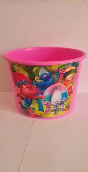 Balde de Pipoca Personalizado Trolls