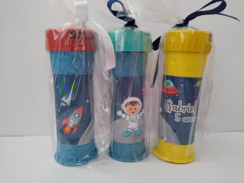 Bolinha de Sabão Personalizada Astronauta