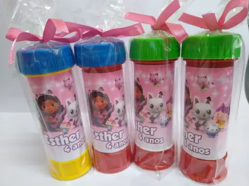 Bolinha de Sabão Personalizada Casa Mágica Gaby