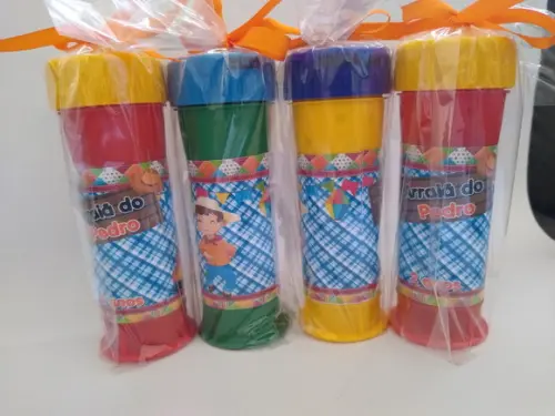 Bolinha de Sabão Personalizada Festa Junina