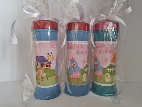 Bolinha de Sabão Personalizada Galinha Pintadinha
