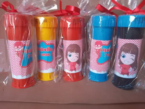 Bolinha de Sabão Personalizada Gi Neto