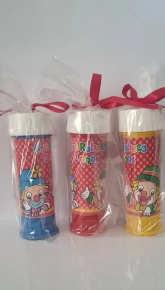 Bolinha de Sabão Personalizada Patati e Patata