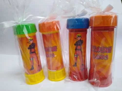 Bolinha de Sabão Personalizada Naruto