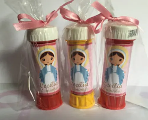 Bolinha de Sabão Personalizada Nossa Senhora das Graças
