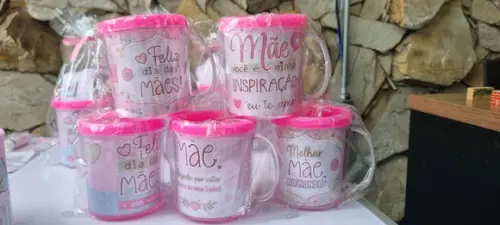 Caneca Acrilica Rosqueavel Personalizada