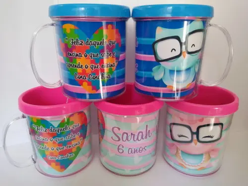 Caneca Acrilica Rosqueavel Personalizada