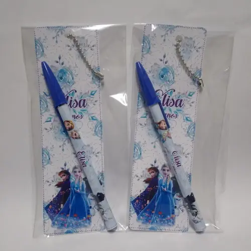 Card Canetas Personalizadas Frozen