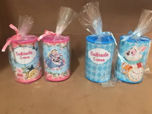 Cofrinho Personalizado Alice no Pais das Maravilhas