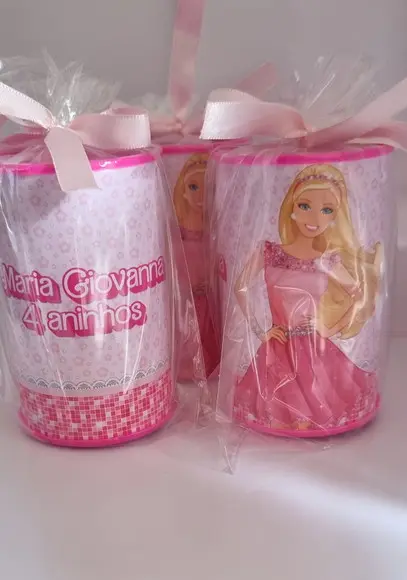 Cofrinho Personalizado Barbie