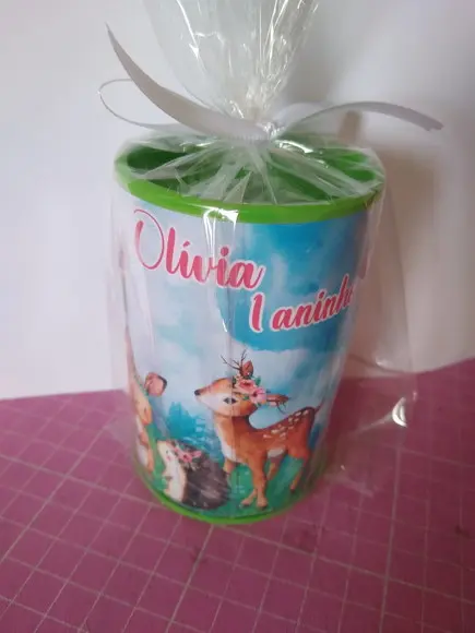 Cofrinho Personalizado Bosque Encantado