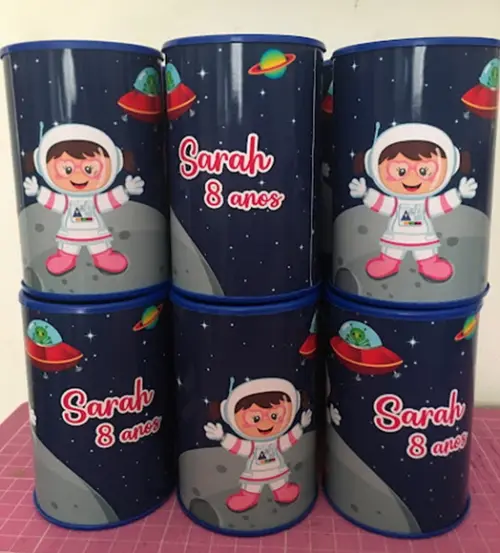 Cofrinho Personalizado Astronauta