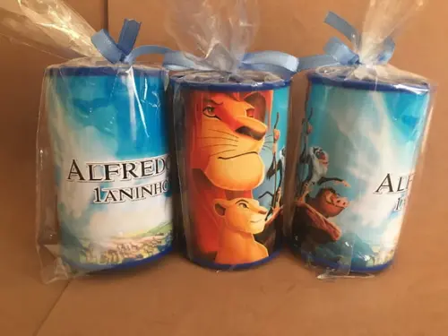 Cofrinho Personalizado Rei Leão