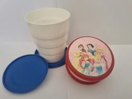 Copo Retratil Princesas
