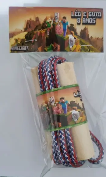 Corda de Pular Minecraft