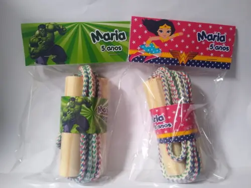 Corda de Pular Super Heróis