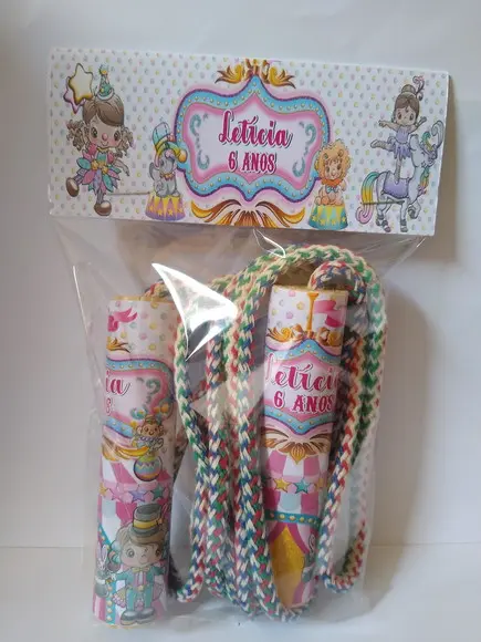 Corda Personalizada Circo Rosa