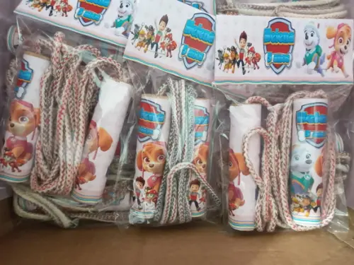 Corda Personalizada Patrulha Canina Rosa