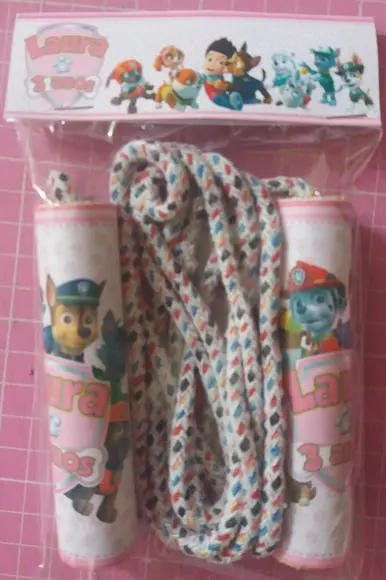 Corda Personalizada Patrulha Canina Rosa