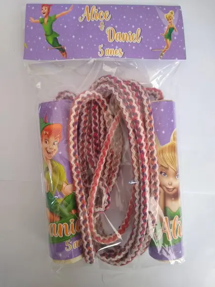 Corda Personalizada Peter Pan e Sininho