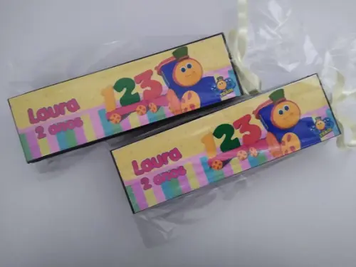 Domino Personalizado Bob e o Trem