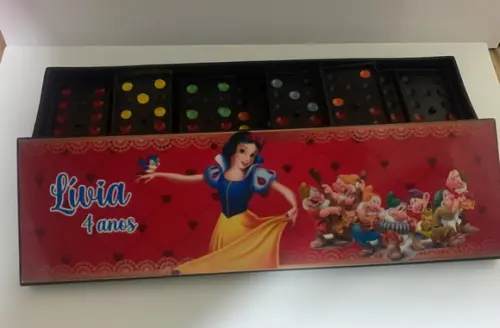 Domino Personalizado Branca de Neve