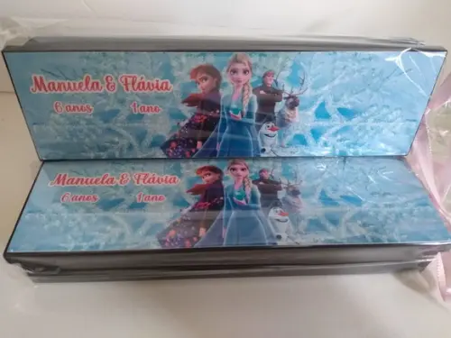 Domino Personalizado Frozen