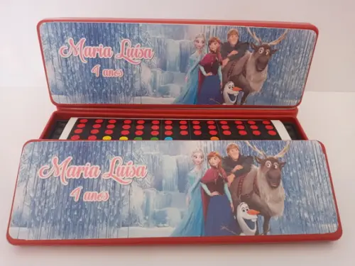 Domino Personalizado Frozen